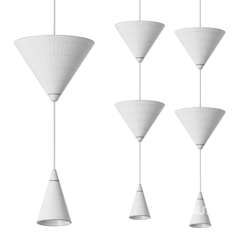 Modern Minimalist Cone Pendant Light Image 5