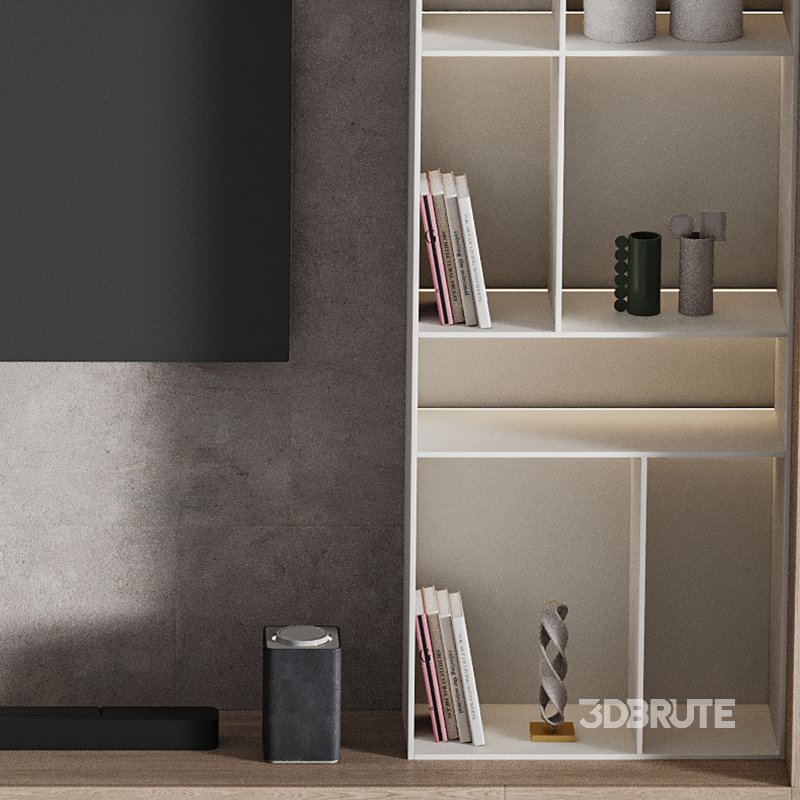 Modern TV Wall 015 Image 12