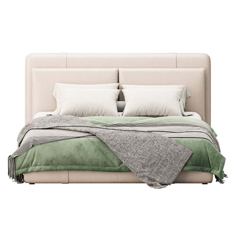 Frame Solid Wood Leather Image 4