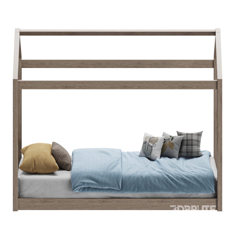 Tate House Canopy Twin Bed Image 12