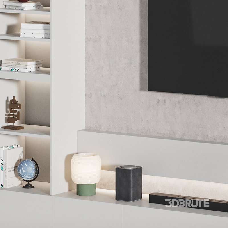 Modern TV Wall 027 Image 13