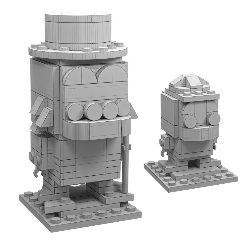 Lego Scrooge McDuck Huey Dewey Louie Image 6