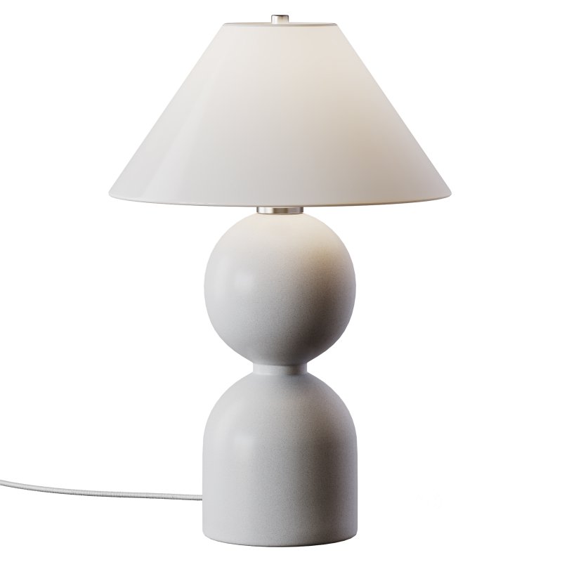 Tafellamp Danielle van glas Image 2