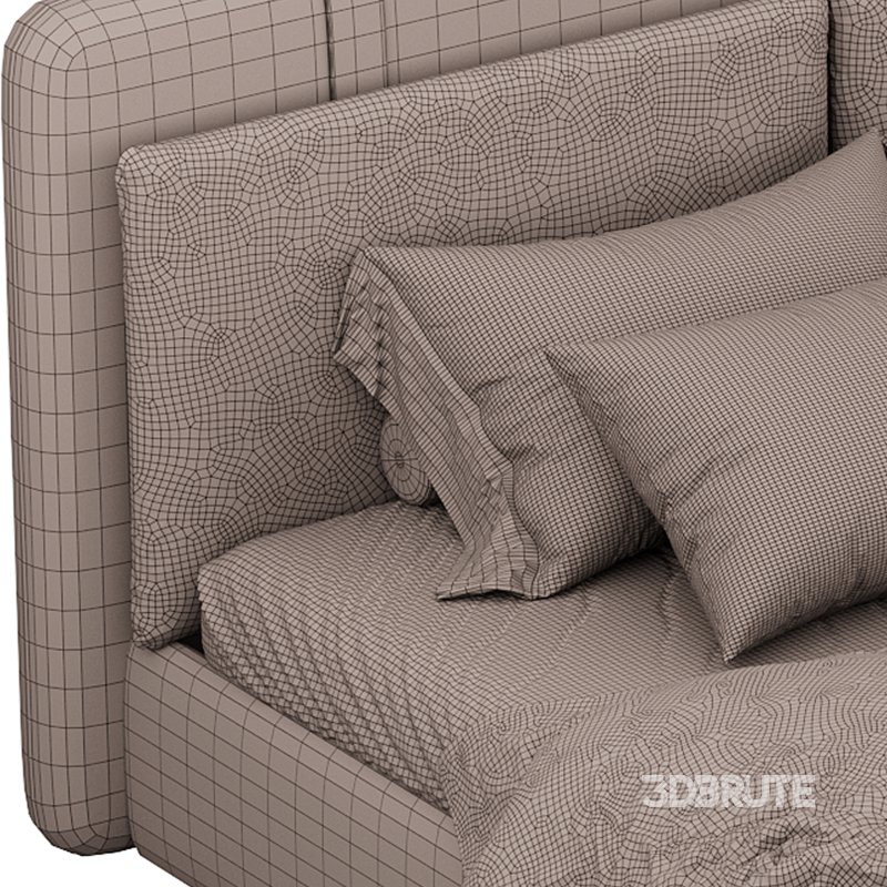 Frame Solid Wood Leather Image 15