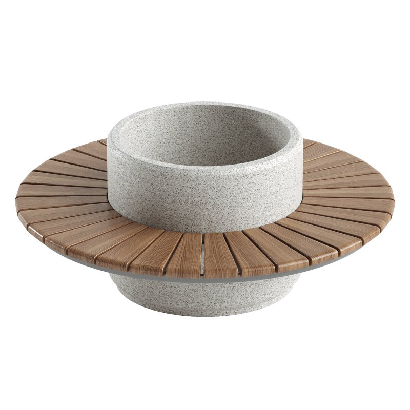 ROUND PLANTER BENCH 194 Image 2