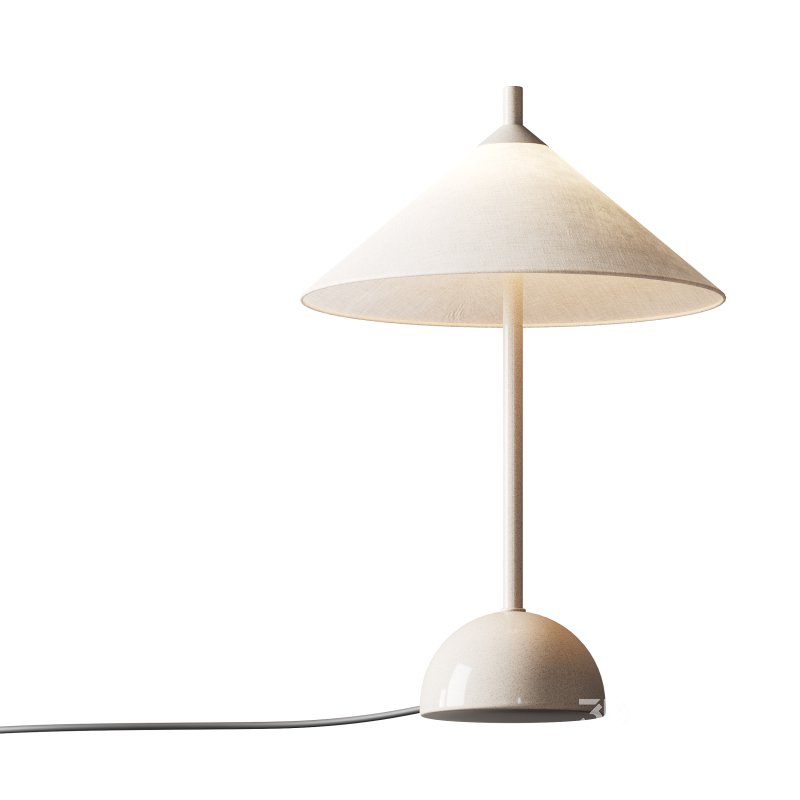 Tafellamp Vica met marmeren voet Image 1