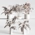 Indoor plants-plants in shelf set-172 - Thumbnail 1
