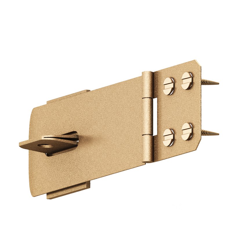 Wrought Iron Hasp Image 3