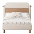 Desiree Childrens Bed White Natural - Thumbnail 4