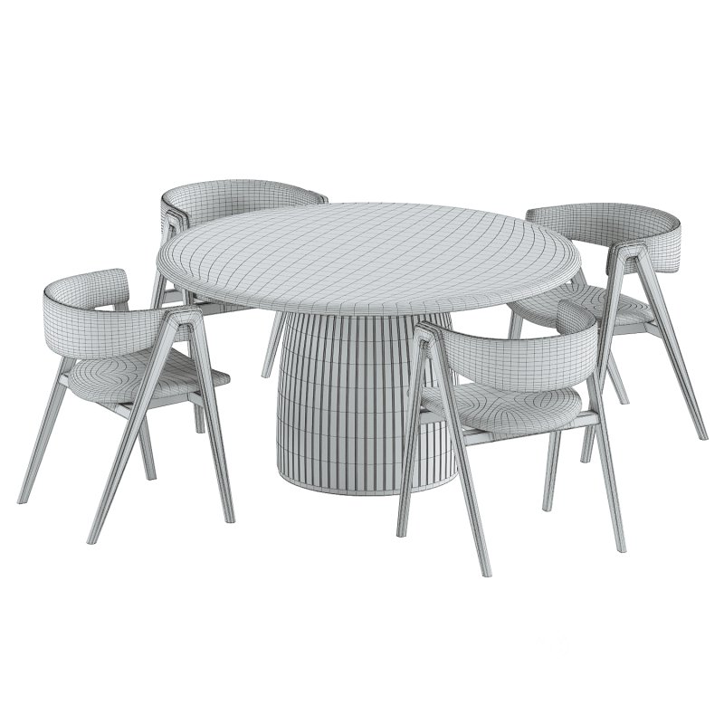 Gala Chair & Round Dining Table Image 2