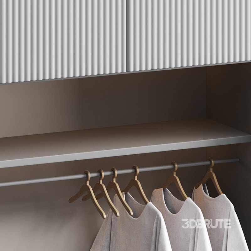 Hallway area with a minimalistic hanger Image 11