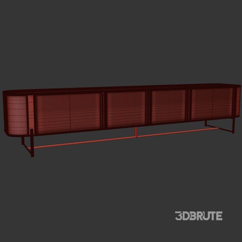 Cabinet by TV cabinet by dinner cabinet-01 Image 1