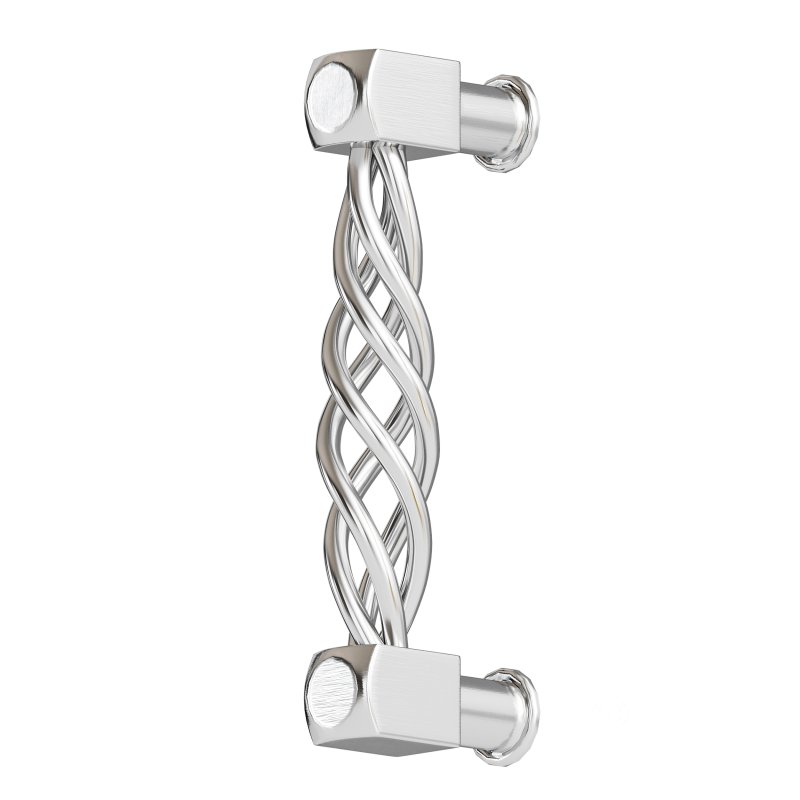 Drawer Pull Cabinet Birdcage Black Wrought Iron Image 3