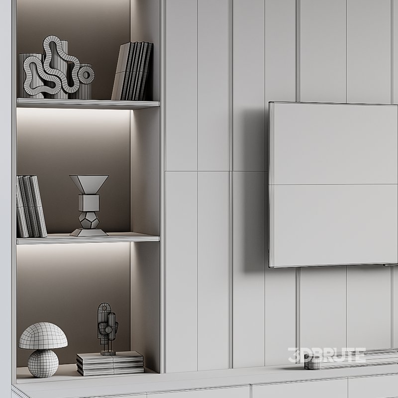 Modern TV Wall 016 Image 15