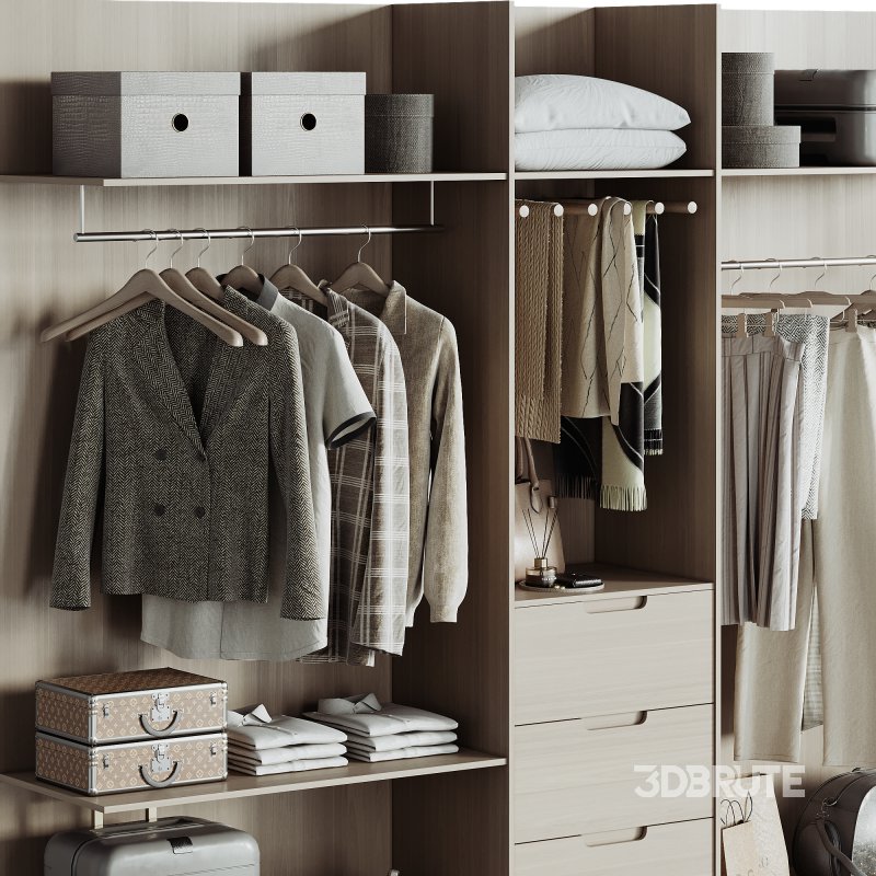 Clothing, shoes and accessories for wardrobe or shop 02 Image 4