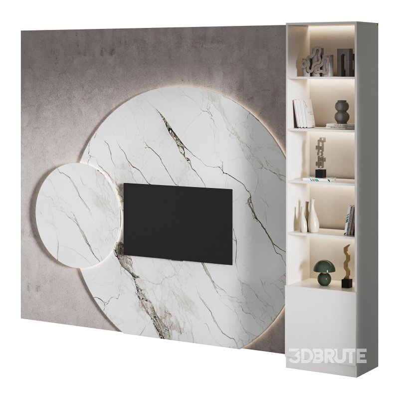 Modern TV Wall 017 Image 5