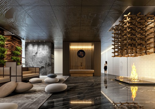 Reception lobby