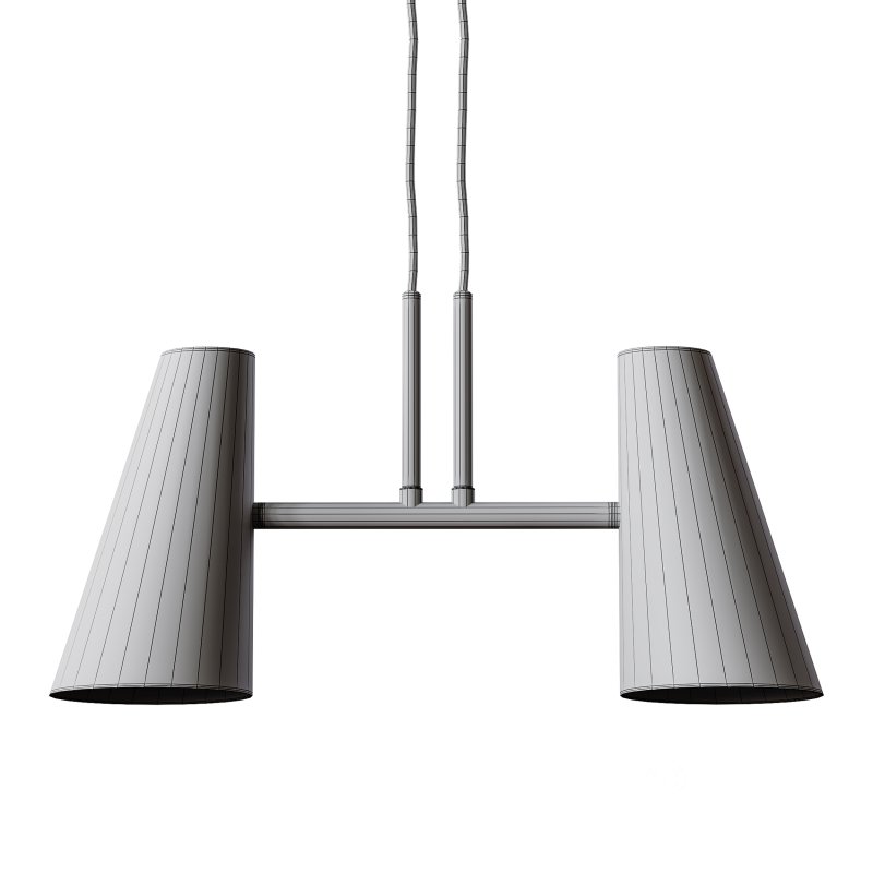 Cono pendant lamp 2 shades Image 15