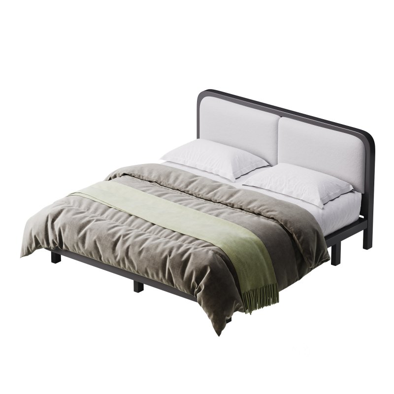 Metal Panel Bed Image 8