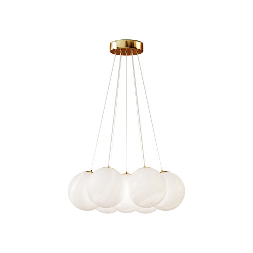 Glass Bubble Chandelier