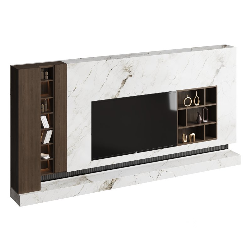 Modern TV Wall 01 Image 6