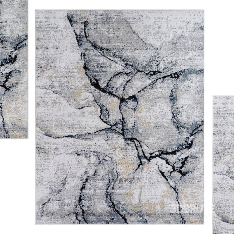 Fremantle Gray Marble Rug Image 2