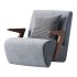 Modern Upholstered Lounge Chair - Thumbnail 10