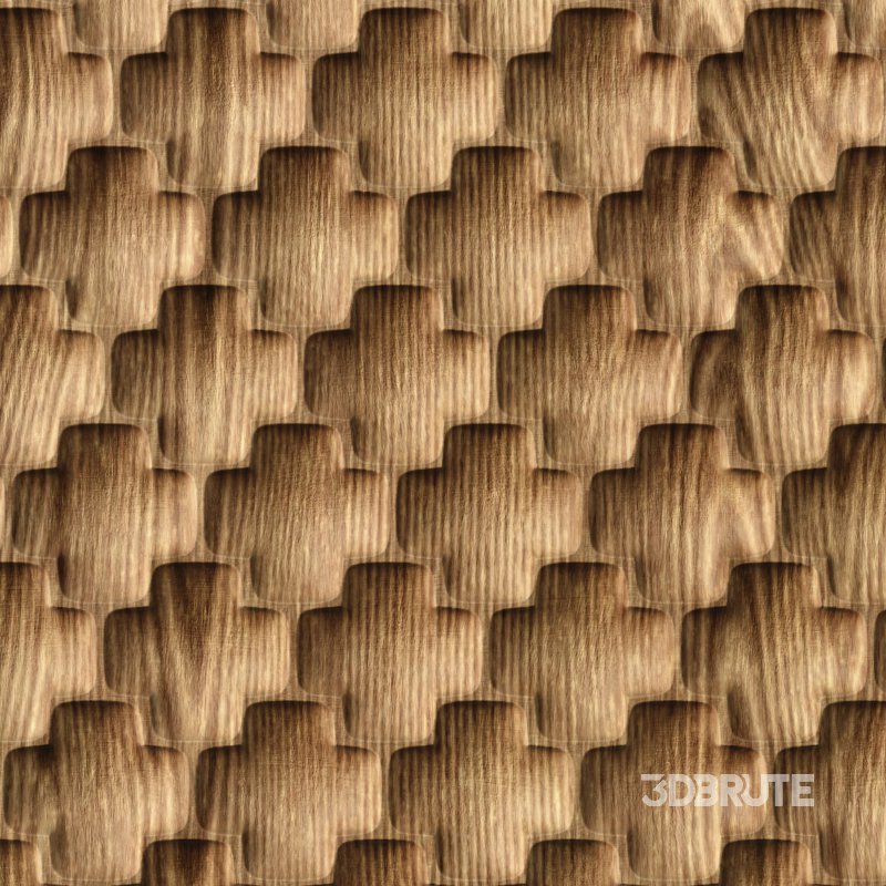 Art Wood 10 (Curve Wood-Seamless) Image 2