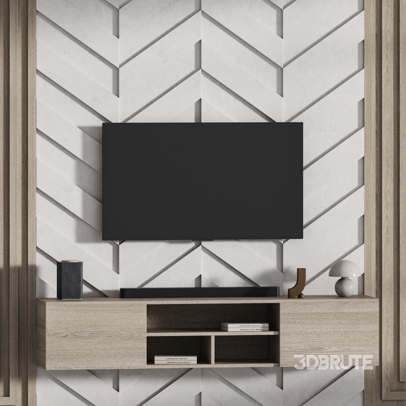 Modern TV Wall 038 Image 5