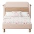 Desiree Childrens Bed White Natural - Thumbnail 10