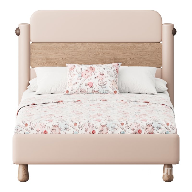 Desiree Childrens Bed White Natural Image 10