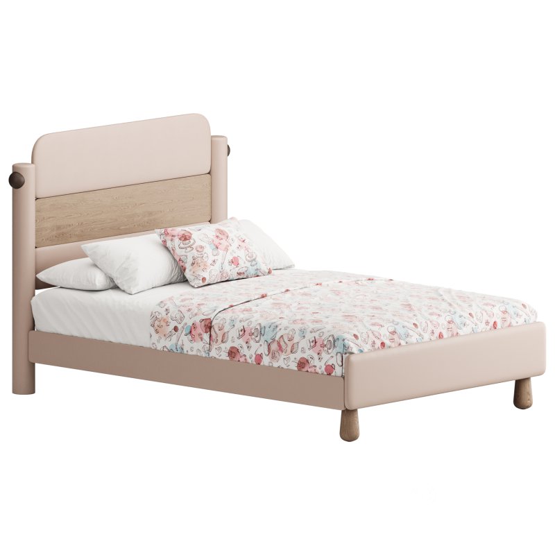 Desiree Childrens Bed White Natural Image 8