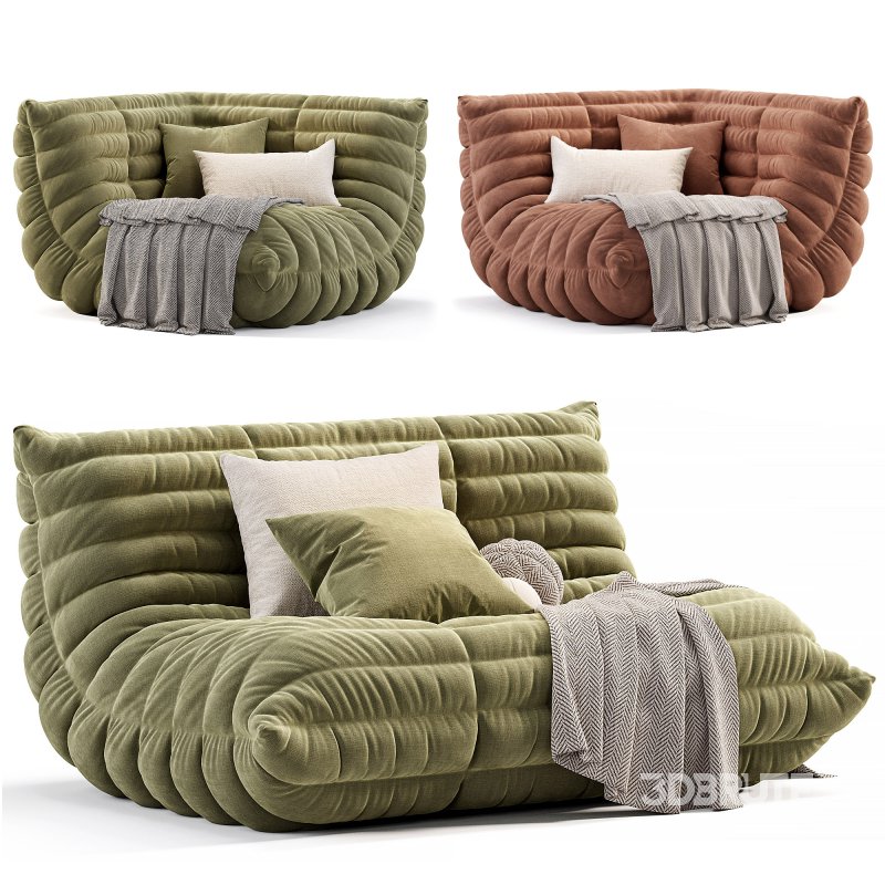 Togo Loveseat By Ligne Roset Image 2