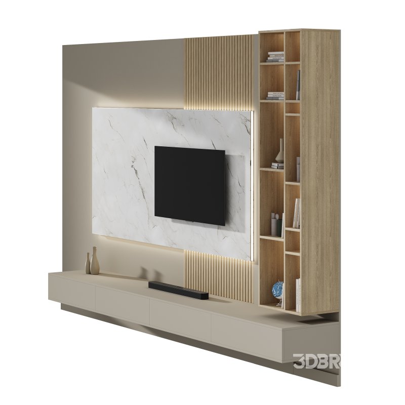 Modern TV Wall 014 Image 8