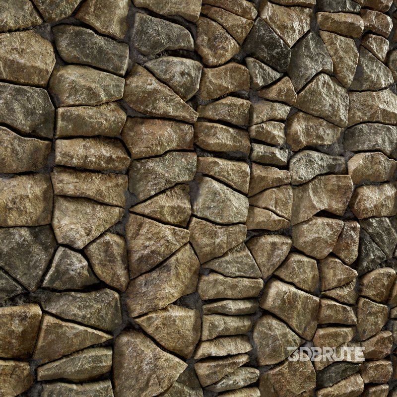 Stone Wall 03 (Seamless) Image 6