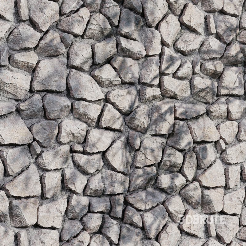 Stone Wall 15 (Seamless) Image 3