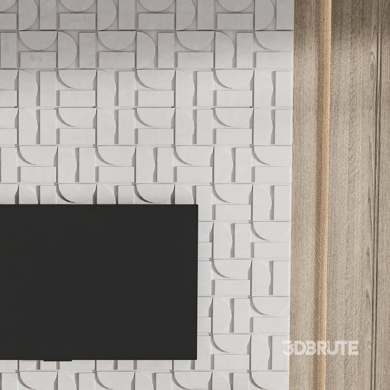 Modern TV Wall 035 Image 12