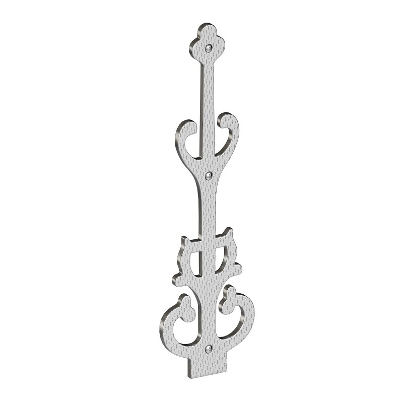 Wrought Iron Dummy Strap Hinge 11″ Door Dummy Hinge Image 7