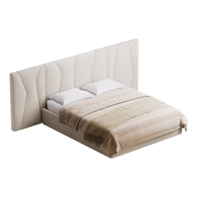 Cama de Casal Rossio Rosa Image 3