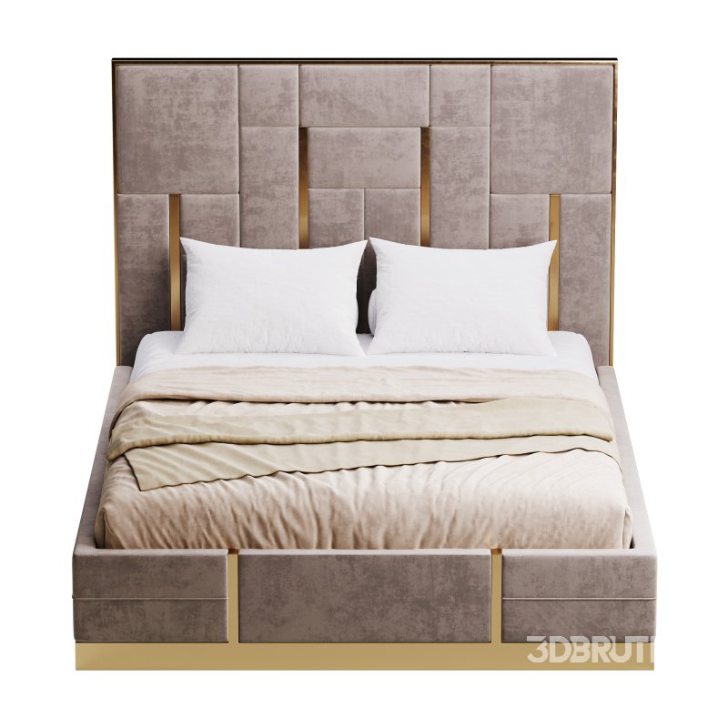 Luxury Leather Bed Image 6