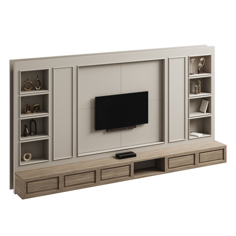 Modern TV Wall 09 Image 1