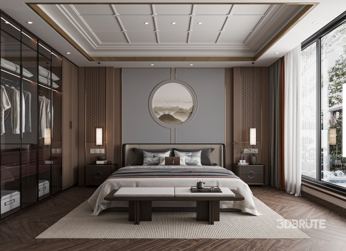 Modern bedroom Image 1
