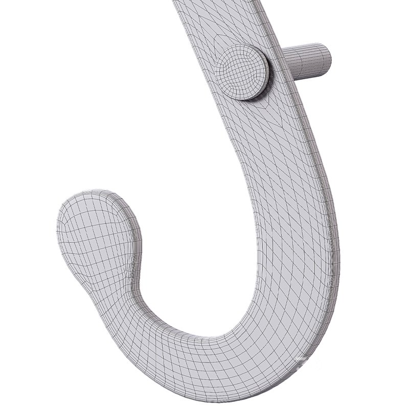 Shutter Dog Pair Black Decorative S Shaped Wrought Iron Image 14