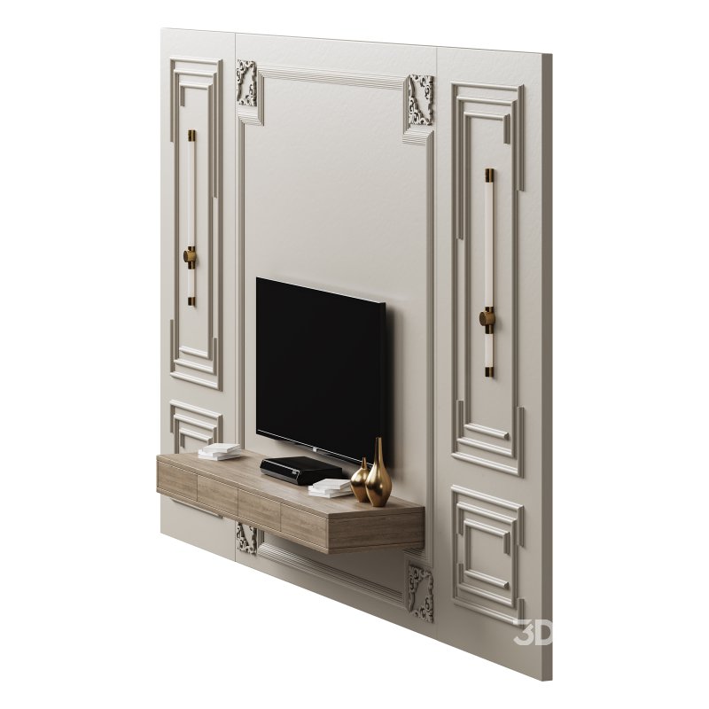 Modern TV Wall 08 Image 4