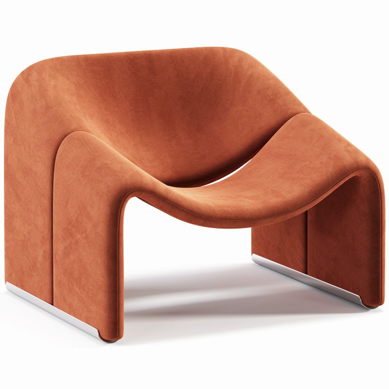 Groovy Lounge Chair Pierre Paulin Image 1