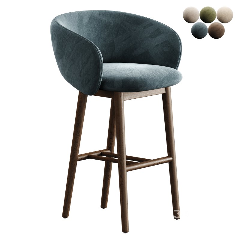 Bel Sg 75 Terracotta Bar Stool By Pablo Regano Image 5