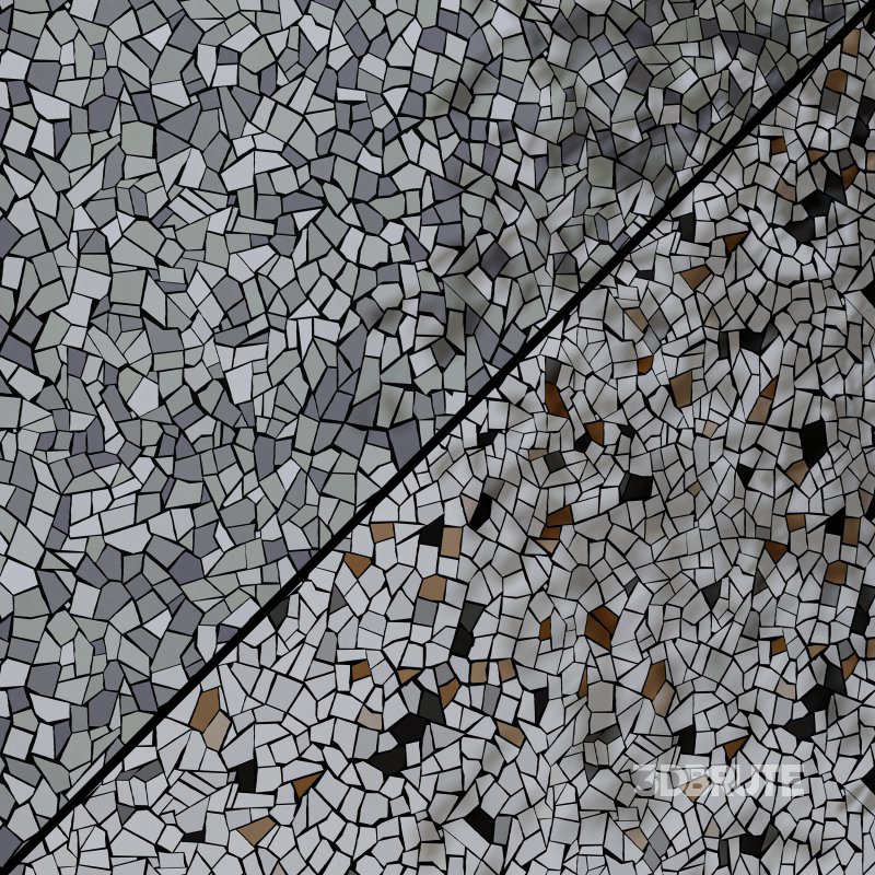 Broken | Chipped Tiles 01 (Seamless ) Image 5