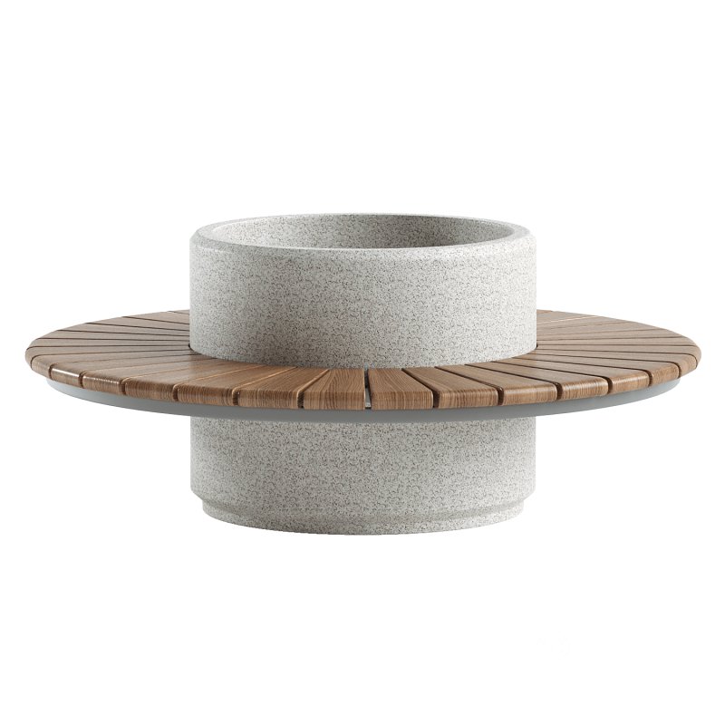 ROUND PLANTER BENCH 194 Image 1