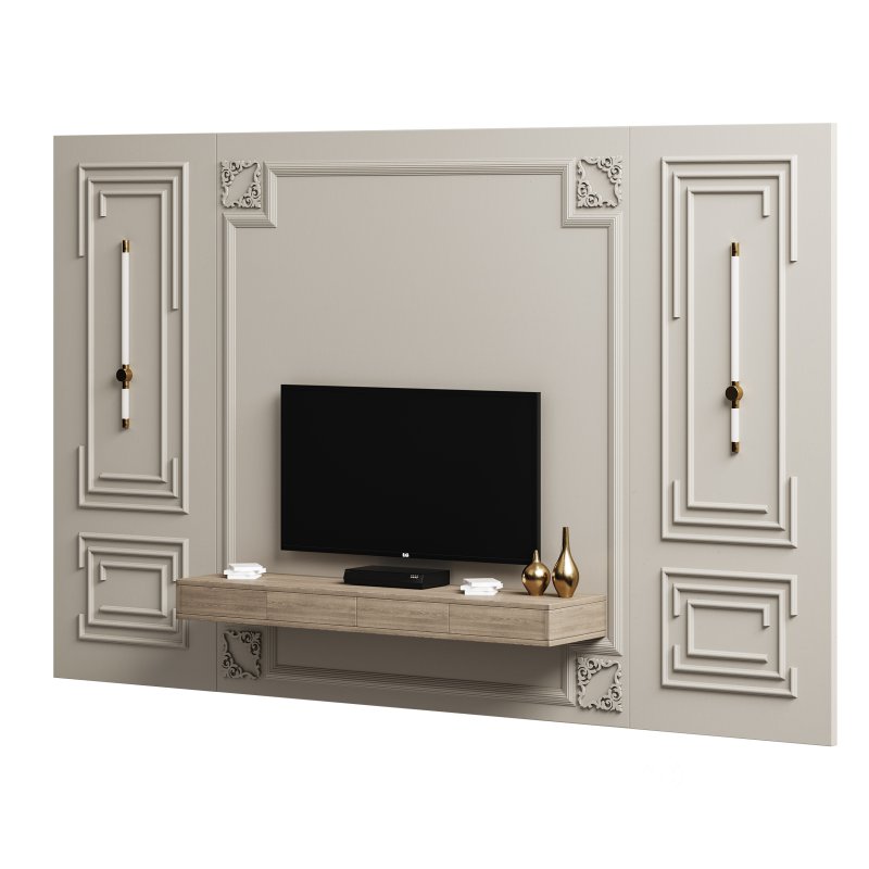 Modern TV Wall 08 Image 3