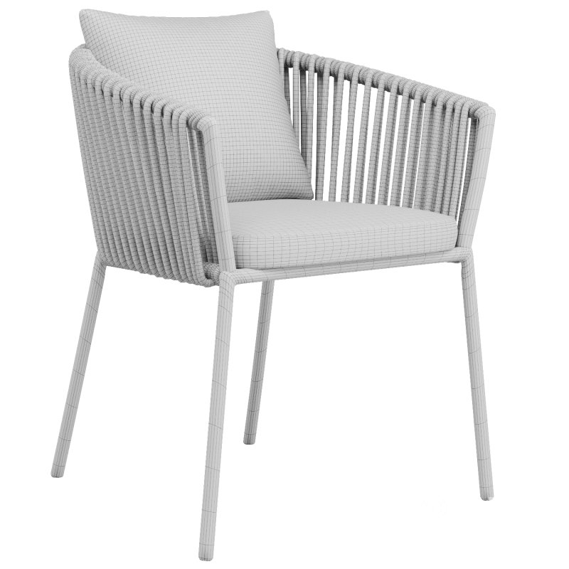 Porto Outdoor Dining Chair Image 3
